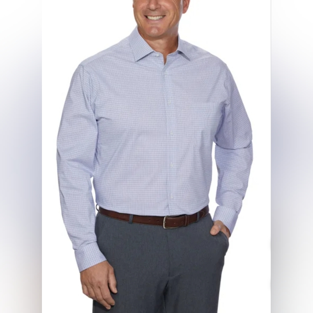 Calvin Klein Men's Blue Dress Shirt